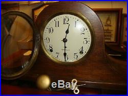 Antique Seth Thomas Mantle Clock With Key- Tested And Working