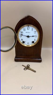 Antique Seth Thomas Mantle Clock c1940s Time And Strike Working Original