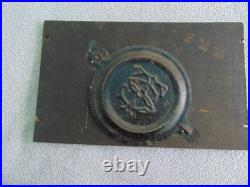 Antique Seth Thomas Mantle Shelf Adamantine Clock Wooden Back Door & Cover Parts