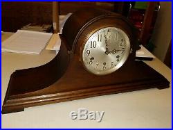 Antique Seth Thomas Mantle Shelf Clock Tambour Original