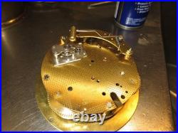 Antique Seth Thomas Mantle Ships Clock. Maritime Brass Movement