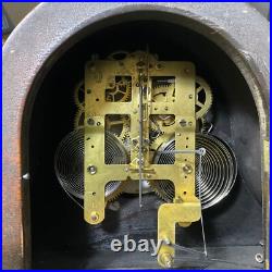 Antique Seth Thomas Mechanical Mantel Clock Sentinel #7 #89 Movement USA W Key