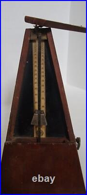 Antique Seth Thomas Metronome de Maelzel wood Works