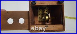 Antique Seth Thomas Metronome de Maelzel wood Works