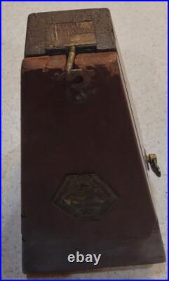 Antique Seth Thomas Metronome de Maelzel wood Works