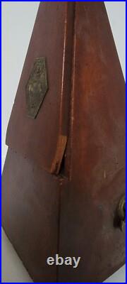 Antique Seth Thomas Metronome de Maelzel wood Works
