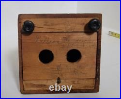 Antique Seth Thomas Metronome de Maelzel wood Works