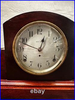 Antique Seth Thomas Mezzo Red Adamantine Mantle Clock For Parts / Untested