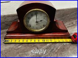 Antique Seth Thomas Mezzo Red Adamantine Mantle Clock For Parts / Untested