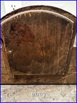 Antique Seth Thomas Mezzo Red Adamantine Mantle Clock For Parts / Untested