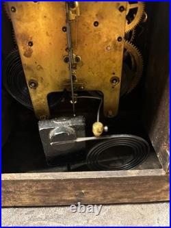 Antique Seth Thomas Mezzo Red Adamantine Mantle Clock For Parts / Untested