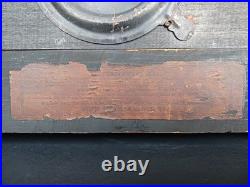 Antique Seth Thomas Model 102 Adamantine Burlwood Clock Full Working Order