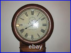 Antique Seth Thomas No. 2 Regulator Wall Clock Just Serviced! Free Shipping