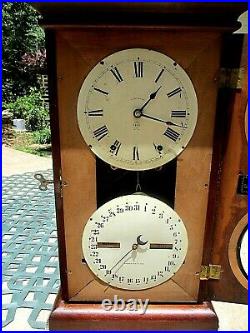 Antique Seth Thomas No. 3 Calendar Clock