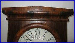 Antique Seth Thomas No. 3 Double Dial Calendar Parlor Clock 8-Day, Time/Strike