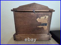 Antique Seth Thomas No 89 8 Day Mantel Clock Time Strike Working with Key