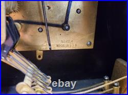 Antique Seth Thomas No. 91 Tambour Chime Clock with No. 124 Movement for Repair