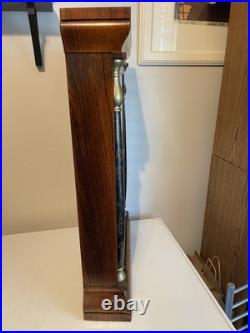 Antique Seth Thomas O. G. Weights Driven Column Clock 30-Hour, Time/Strike