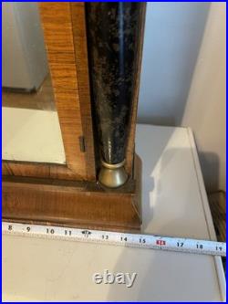 Antique Seth Thomas O. G. Weights Driven Column Clock 30-Hour, Time/Strike