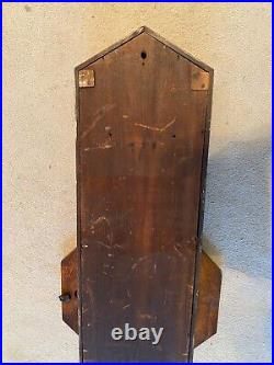 Antique Seth Thomas Oak Long Drop Case