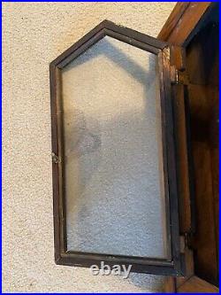 Antique Seth Thomas Oak Long Drop Case