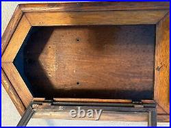 Antique Seth Thomas Oak Long Drop Case