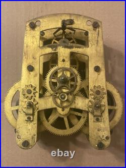 Antique Seth Thomas Office #10 Clock Movement Parts 30 Day 86I