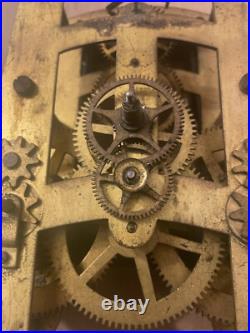 Antique Seth Thomas Office #10 Clock Movement Parts 30 Day 86I