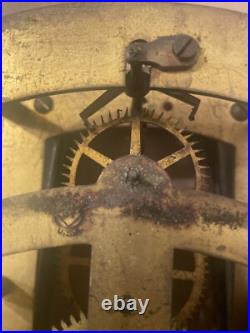 Antique Seth Thomas Office #10 Clock Movement Parts 30 Day 86I
