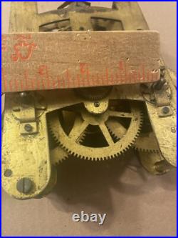 Antique Seth Thomas Office #10 Clock Movement Parts 30 Day 86I