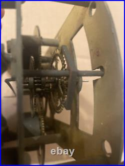 Antique Seth Thomas Office #10 Clock Movement Parts 30 Day 86I