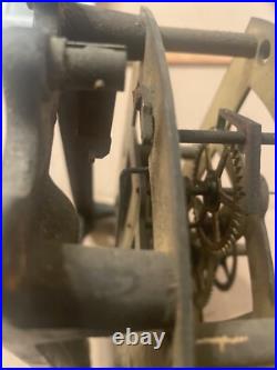 Antique Seth Thomas Office #10 Clock Movement Parts 30 Day 86I
