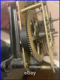 Antique Seth Thomas Office #10 Clock Movement Parts 30 Day 86I