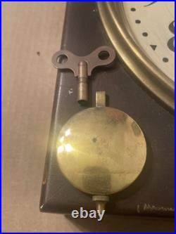 Antique Seth Thomas Office No. 1 Mahogany Wall Clock C. 1921 Square Gallery