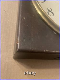 Antique Seth Thomas Office No. 1 Mahogany Wall Clock C. 1921 Square Gallery