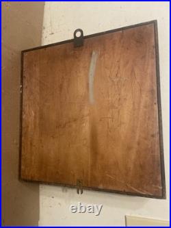 Antique Seth Thomas Office No. 1 Mahogany Wall Clock C. 1921 Square Gallery