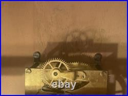 Antique Seth Thomas Office No. 1 Mahogany Wall Clock C. 1921 Square Gallery