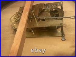 Antique Seth Thomas Office No. 1 Mahogany Wall Clock C. 1921 Square Gallery