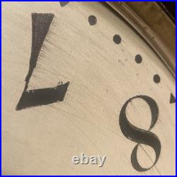 Antique Seth Thomas Office No. 1 Mahogany Wall Clock C. 1921 Square Gallery