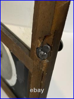 Antique Seth Thomas Ogee Mantel Clock Working Strike Reverse Bird Glass Key USA