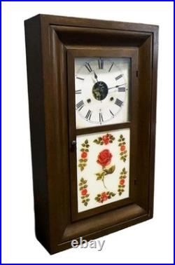Antique Seth Thomas Ogee Shelf Clock 30 Hour Time Working