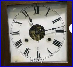 Antique Seth Thomas Ogee Shelf Clock 30 Hour Time Working