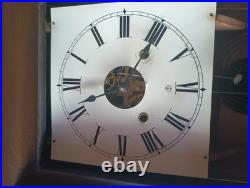 Antique Seth Thomas Ogee Shelf Clock 30 Hour Time Working