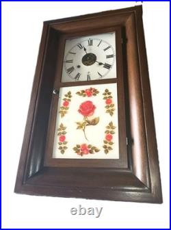 Antique Seth Thomas Ogee Shelf Clock 30 Hour Time Working
