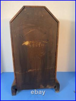 Antique Seth Thomas Omaha mantel clock, produced in the late 19th century