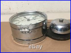 Antique Seth Thomas Outside Bell Marine Lever Locomotive or Ships Clock Parts
