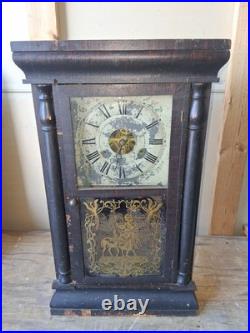 Antique Seth Thomas Parlor Clock for Parts or Repair Vintage Rare Old