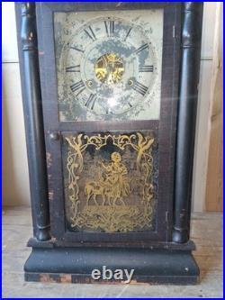 Antique Seth Thomas Parlor Clock for Parts or Repair Vintage Rare Old