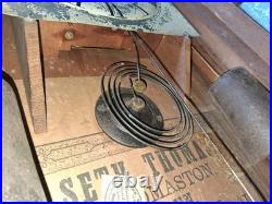 Antique Seth Thomas Parlor Clock for Parts or Repair Vintage Rare Old