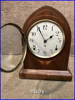 Antique Seth Thomas Parlor Kitchen Mantle Clock with chime Works